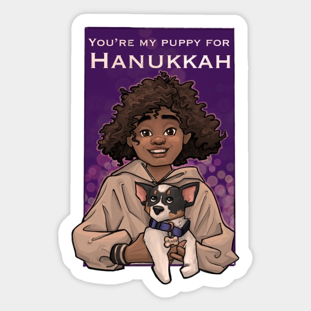 Puppy For engrossing Hanukkah